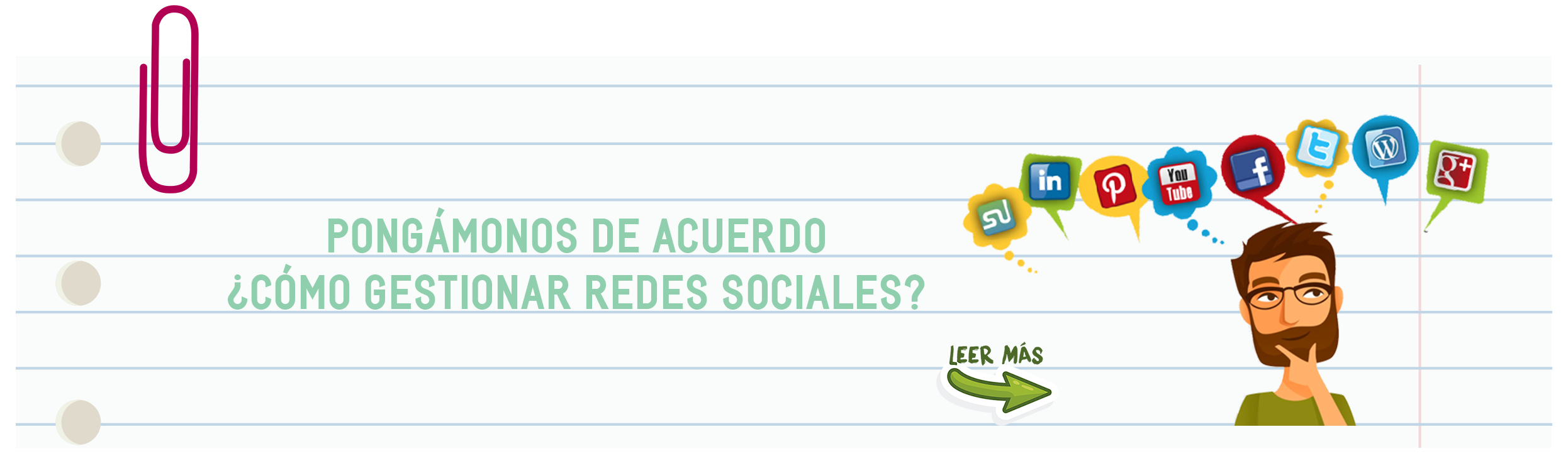 Manejo de redes sociales: Adminitracin y organizacin